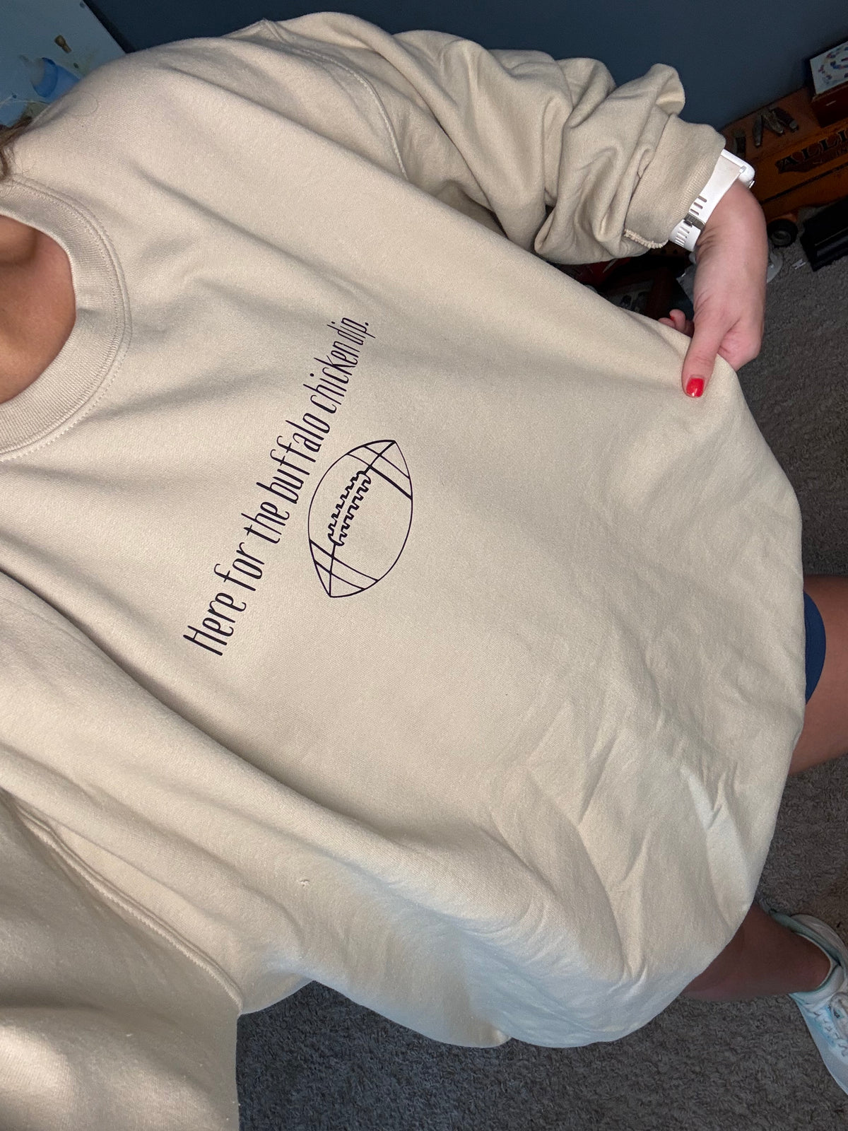 Here for the Buffalo Chicken Dip