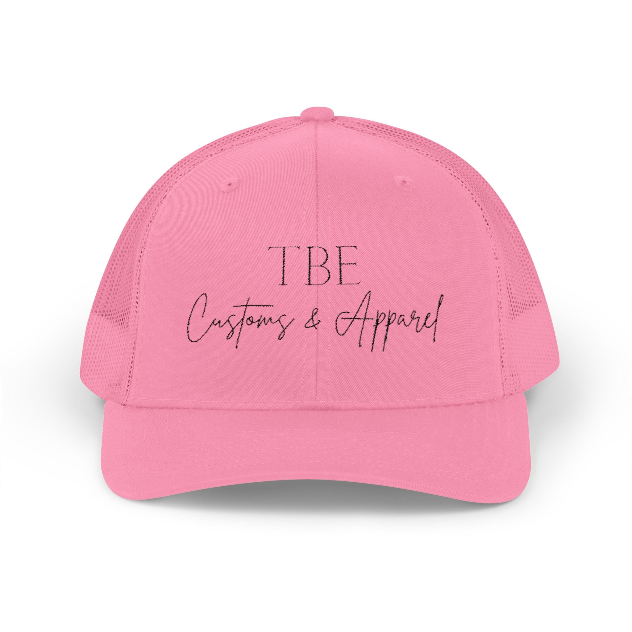 Trucker Cap — 'TBE Customs & Apparel' Embroidered Mesh